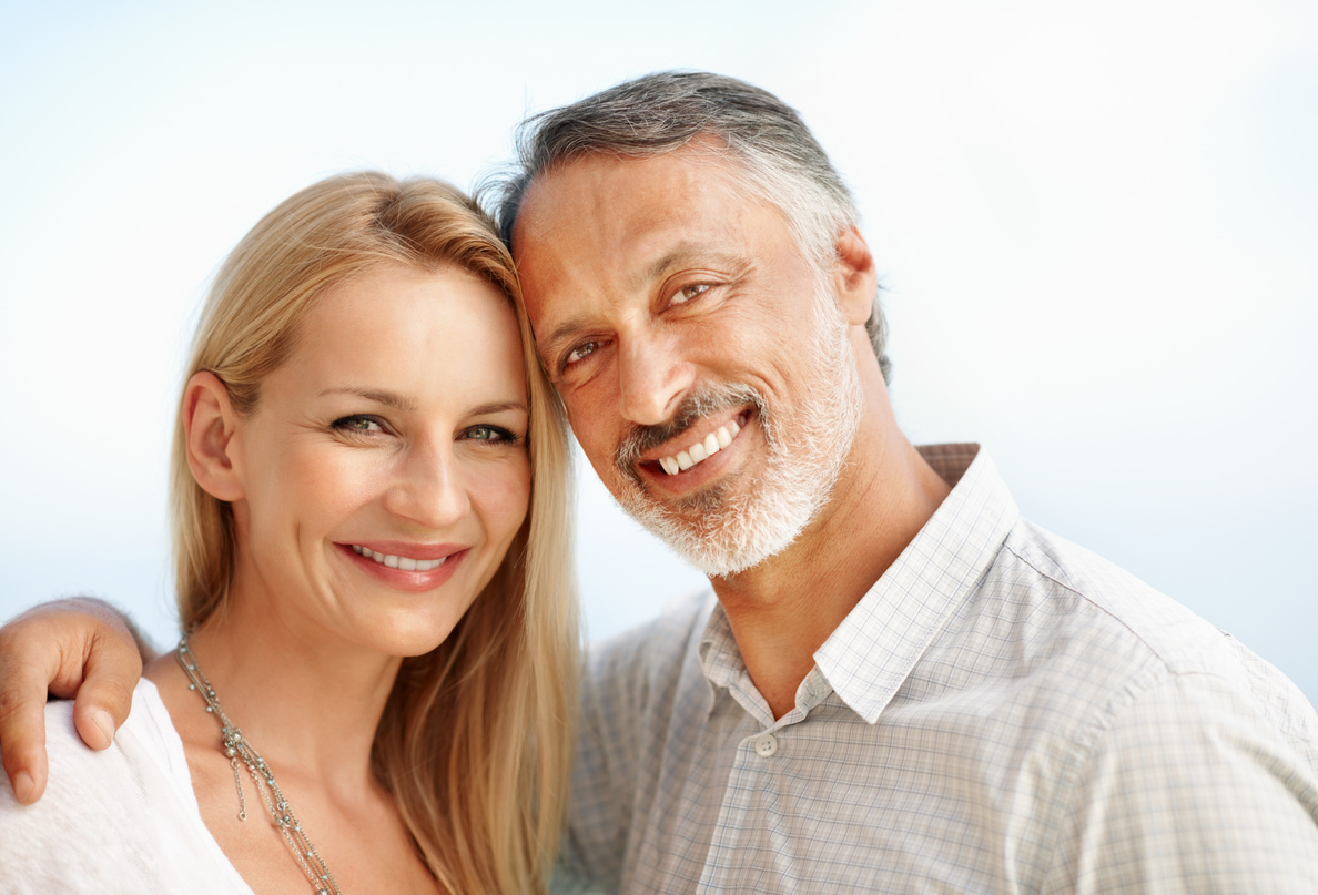 Smiling couple